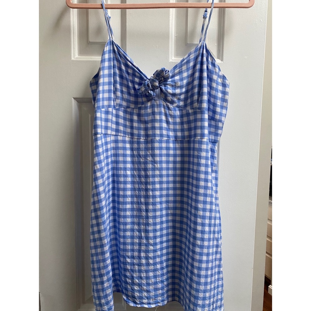 Gingham Print Lulu’s Dress